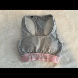 GYMSHARK FLEX SPORTS BRA (PINK BAND)